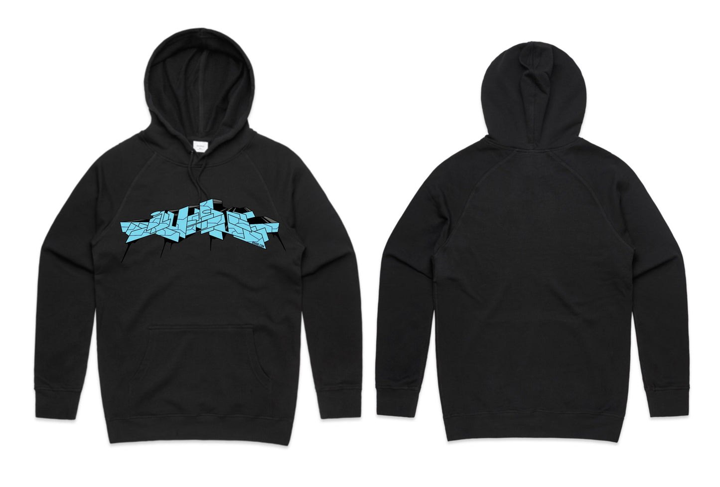 Blue Graffiti logo - T-shirts, Singlets &Hoodies