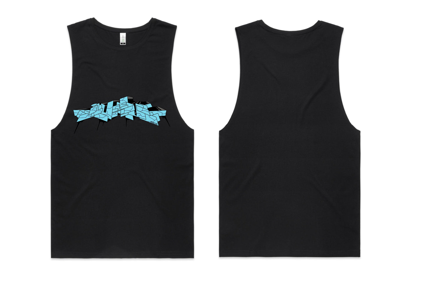 Blue Graffiti logo - T-shirts, Singlets &Hoodies