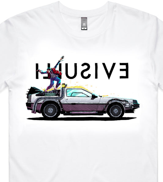 illusive DeLorean T-Shirt, Hoody or Singlet