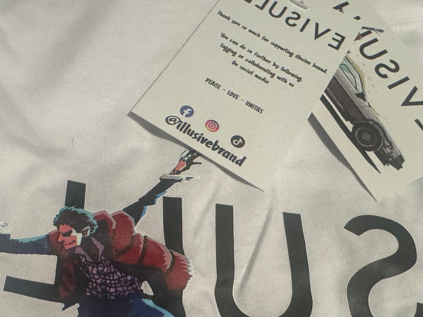 illusive DeLorean T-Shirt, Hoody or Singlet