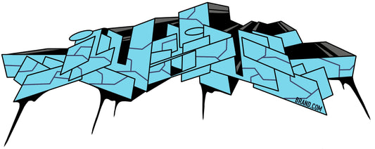 Blue Graffiti logo - T-shirts, Singlets &Hoodies