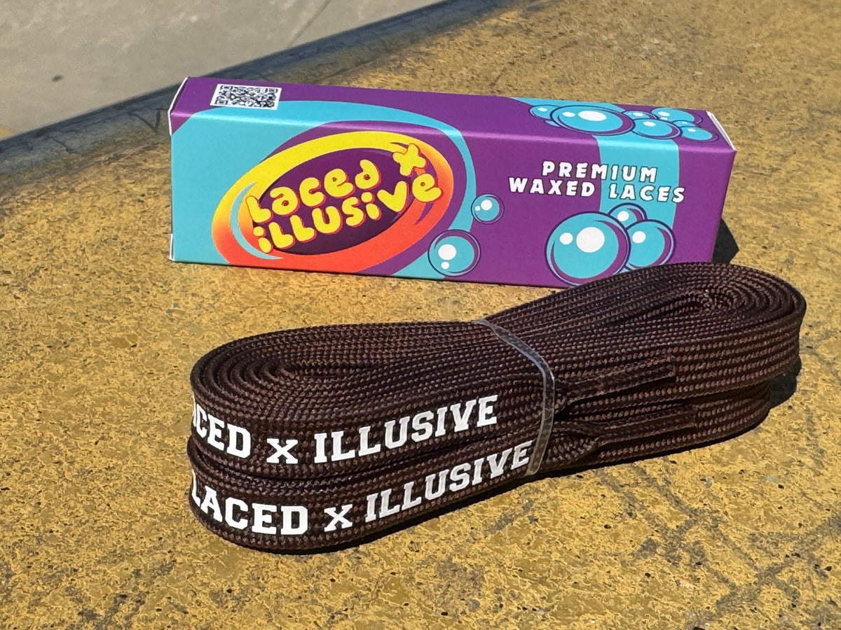 LACED x ILLUSIVE LACES - BROWN