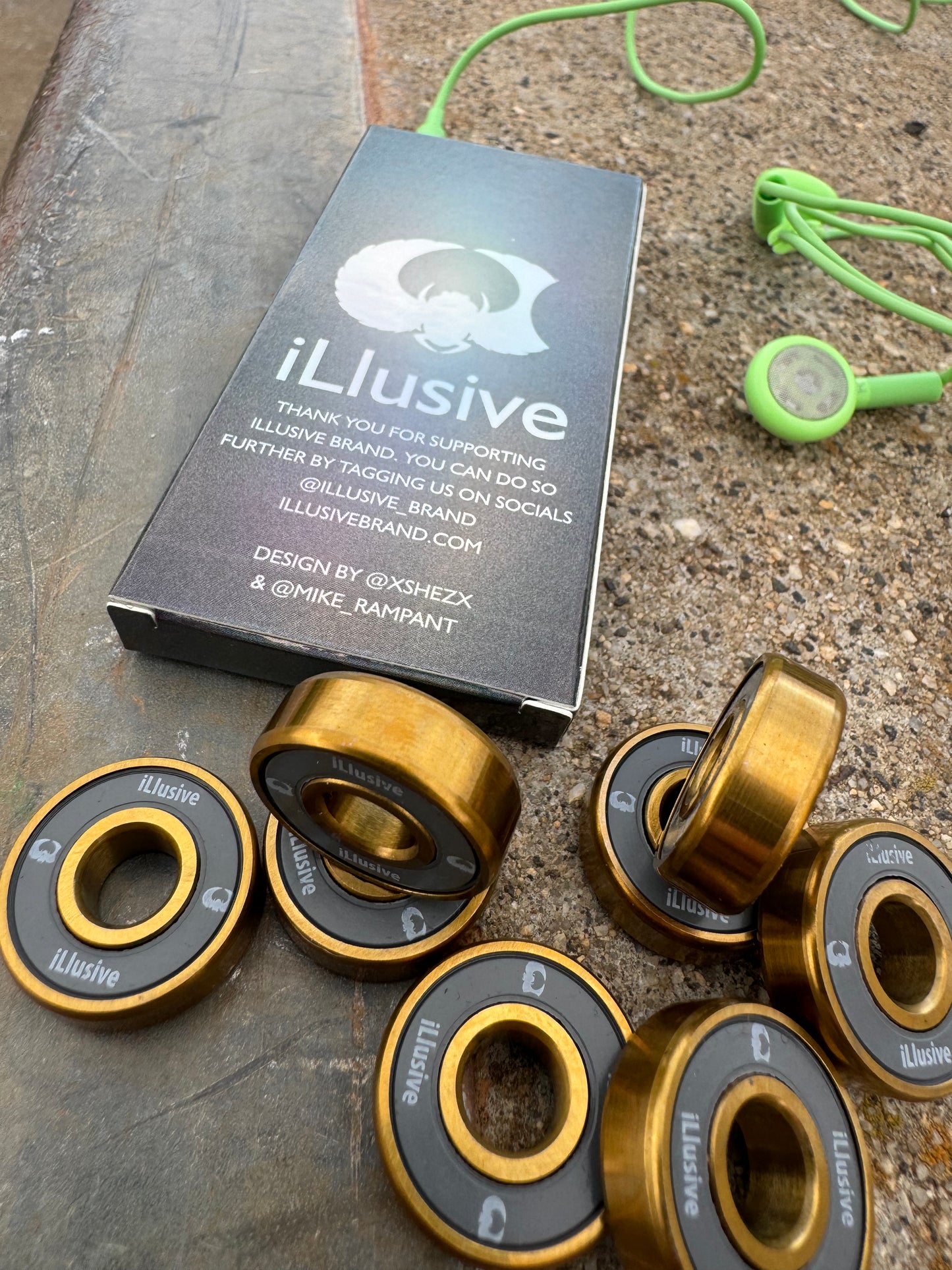 iLlusive Titanium Bearings