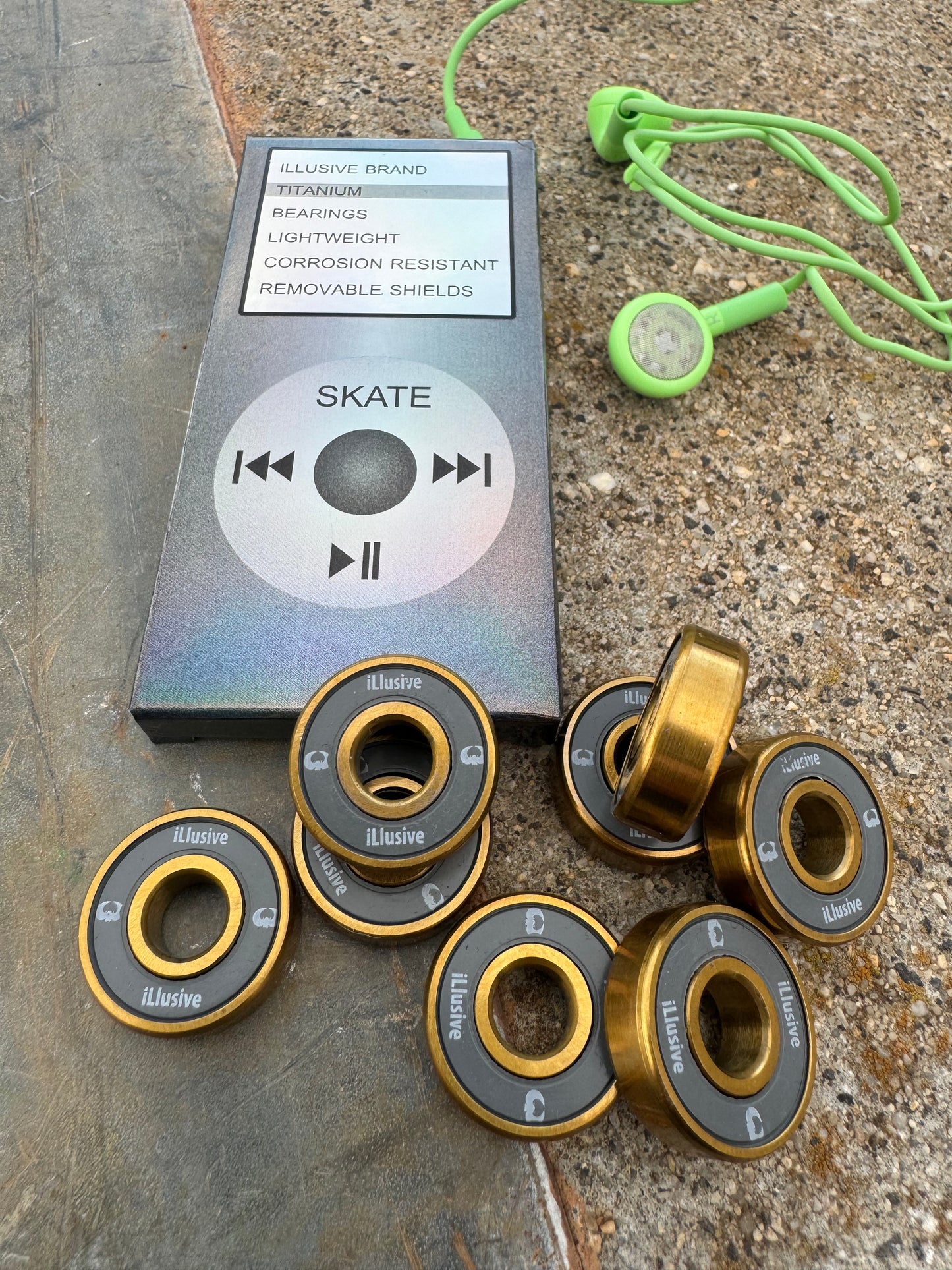 iLlusive Titanium Bearings