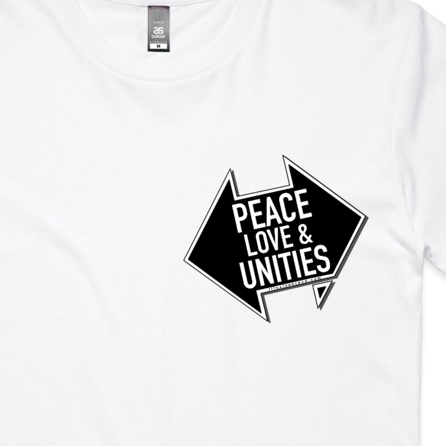 PEACE, LOVE & UNITIES - skiphop logo